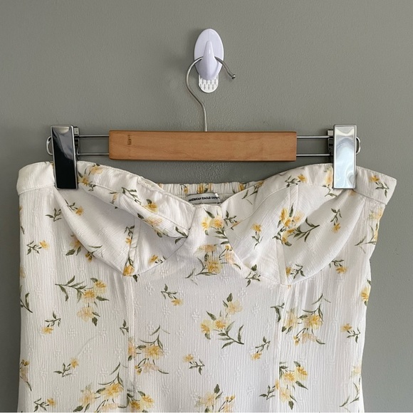 American Eagan | West Coast | Floral Strapless Summer Mini Dress | Size S - Picture 4 of 12